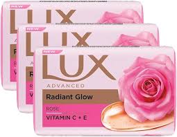 LUX RADIIANT GLOW ROSE 3*150GM