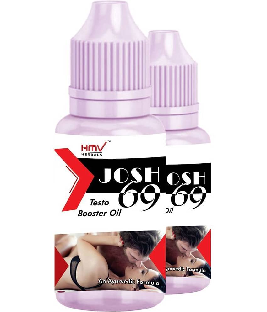 HMV Herbals JOSH 69 Massage Oil For Men Herbal Oil 40 ml Pack Of 2