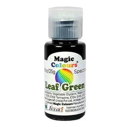 Magic Colours Spectral Mini Edible Gel Colours Leaf Green