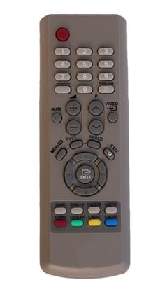 Remote No. Sg58, Compatible with Samsung Crt TV Remote Control-Old Remote Functions Must Be Exactly Same (Color Multicolor)