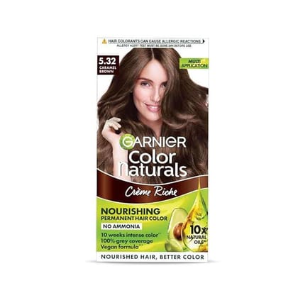 Garnier Color Naturals 5.32 Caramel Brown Hair Colour