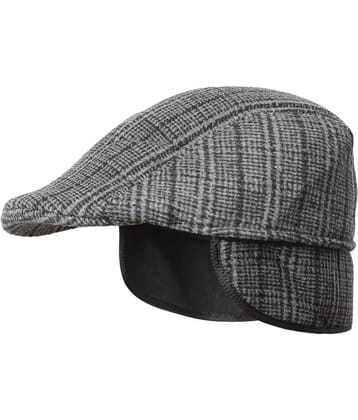 Zacharias - Brown Woollen Men's Cap ( Pack of 1 )