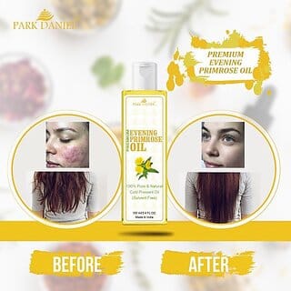 PARK DANIEL Organic Evening Primrose oil- 100% Pure &amp; Undiluted(100 ml) (100 ml)