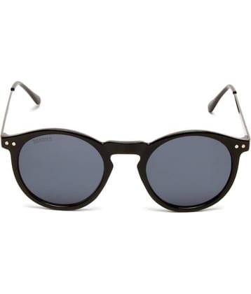 Roadies - Black Round Sunglasses ( Pack of 1 )