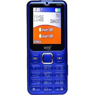 MTR S700 (Dual SIM, 2.4 Inch Display, 700mAh Battery, Blue)