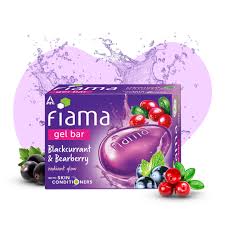 Fiama Blackcurrant & Bearberry Gel Bar 125 Gms