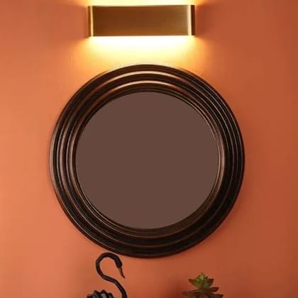 ELIANTE Snowy Iron Picture Light Antique Gold Mirror Light for Living Room, Bedroom, Dining Room, Kitchen | 3 Years Warranty | Free - LED LAMP