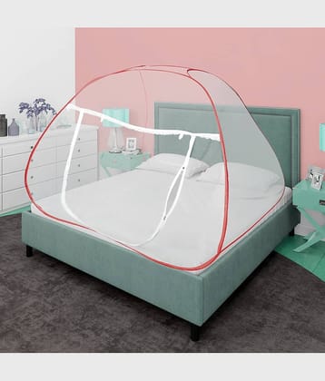 JDX - Multi Polycotton Foldable Mosquito Net, Machardani ( Pack of 1 )