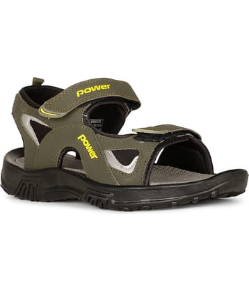 Power by BATA - Olive Men's Floater Sandals