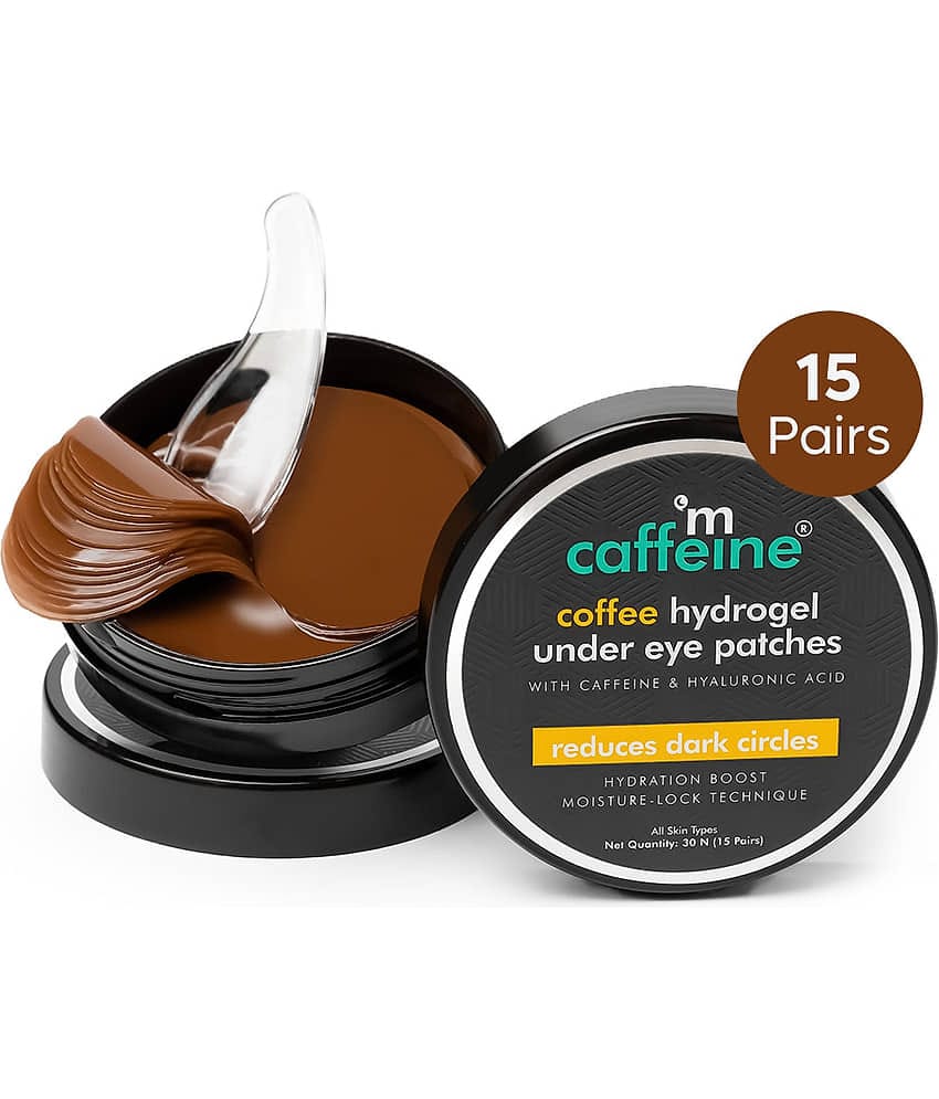 mCaffeine Coffee Eye Patches 15 Pairs 30 Pieces (Pack of 1)