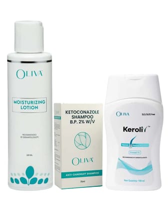 Oliva Anti-Dandruff & Hair Fall Pack with Skin Hydration