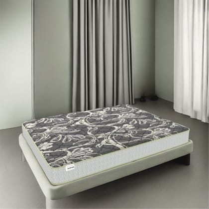 SLEEPSPA MEMOLATEX Visco Pro Memory Foam with Bamboo Charcoal fabric  5 inch Single Latex Foam Mattress (L X W: 72 inch X 30 inch)