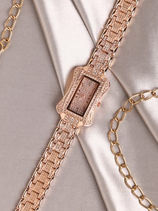 Annika Rose Gold Watch-Watches