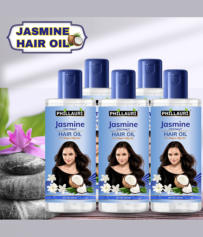 Phillauri Hair Growth Jasmine oil 500 ml ( Pack of 5 )