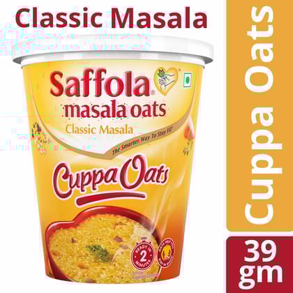 ?Saffola Classic Masala Cuppa Oats 39 gm