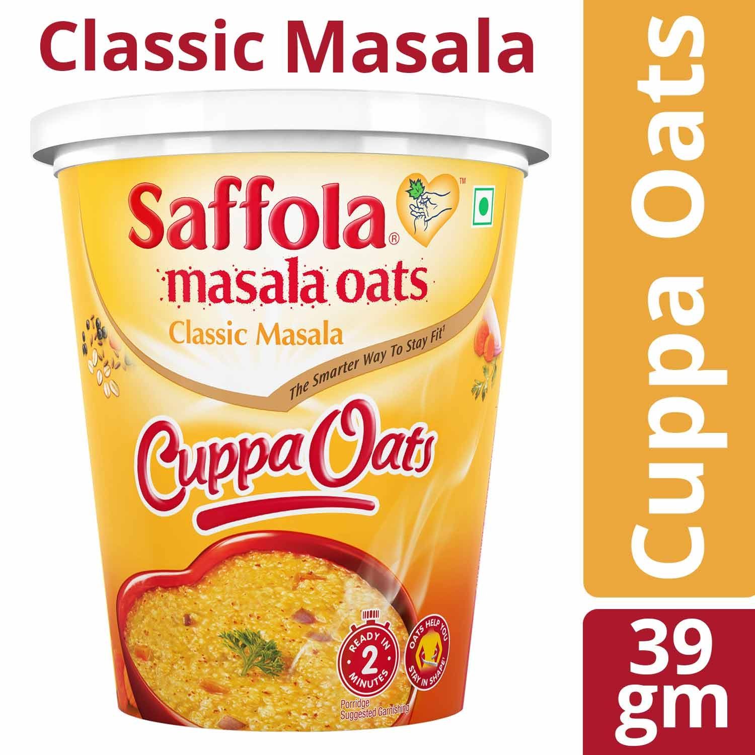 ?Saffola Classic Masala Cuppa Oats 39 gm