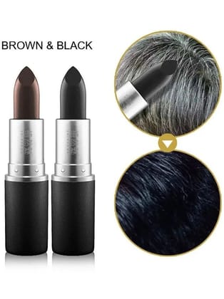 Lenon Brown & Black Stick Natural Temporary Hair Color 6 g Black
