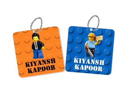 Bag Tags - Lego stars-2 / Round