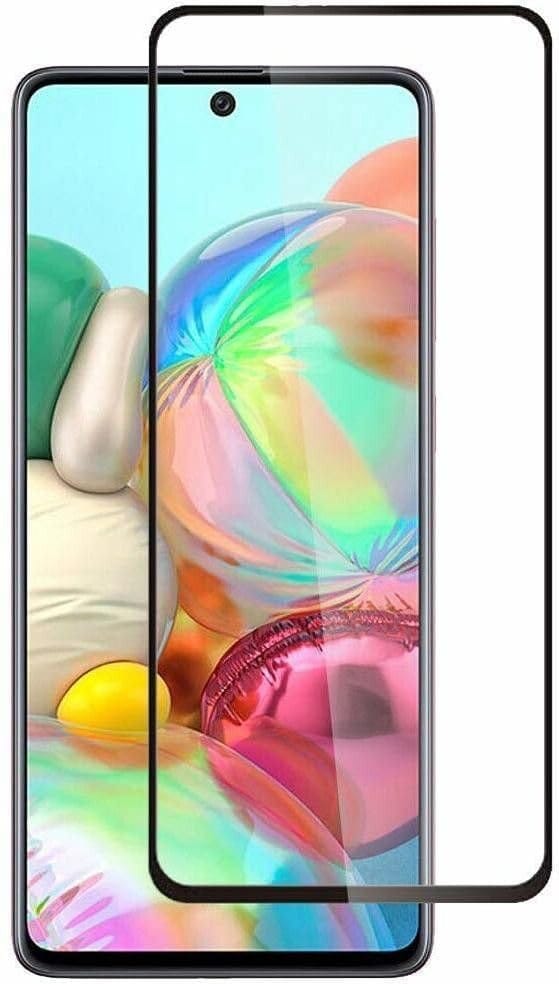 PLUGTECH Advanced Tempered Glass With Anti-Explosion 9H Hardness Edge-To-Edge Coverage Screen Guard for SAMSUNG A51
