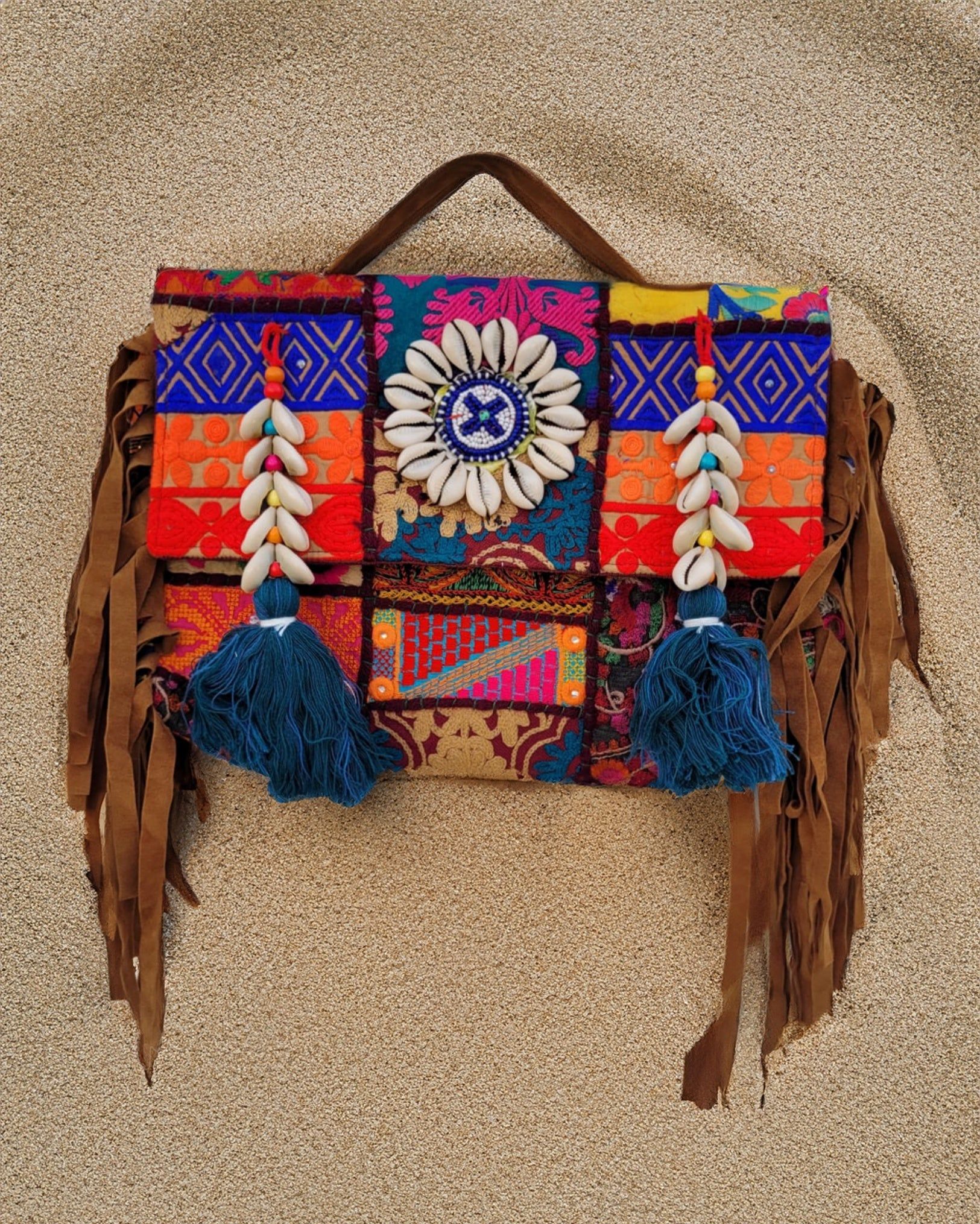 Khamma Ghani Kambadiya Eerie Black Sling Bags