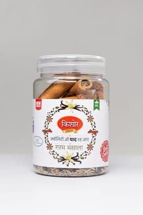 Kishor Spices |  Whole Garam Masala 100g  | Khada Masala | For Sabzi and Meat Special   Authentic Indian Spice Mix | No Preservatives | RichAroma&Taste