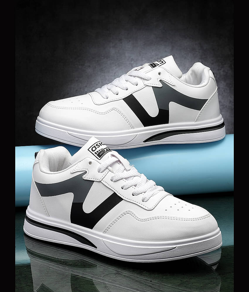 ASIAN SYDNEY-01 White Men's Sneakers