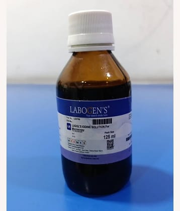 LUG-OL’S IOD-INE indic-ator solution  125ML