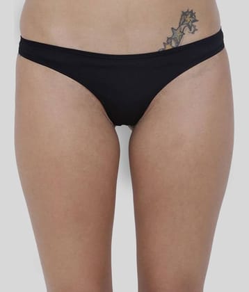 BASIICS By La Intimo Polyester Thongs