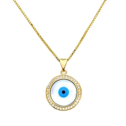 Ayaz Evil Eye Necklace (Yelow)