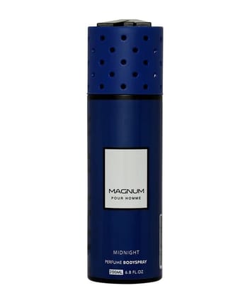 Armaf Magnum Pour Homme Midnight Perfume Body Spray, 200 ml