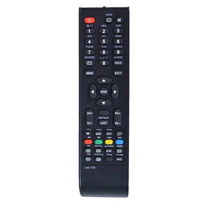RESORB LED 178 Remote Control for LED or LCD TV Compatible with Micromax Television