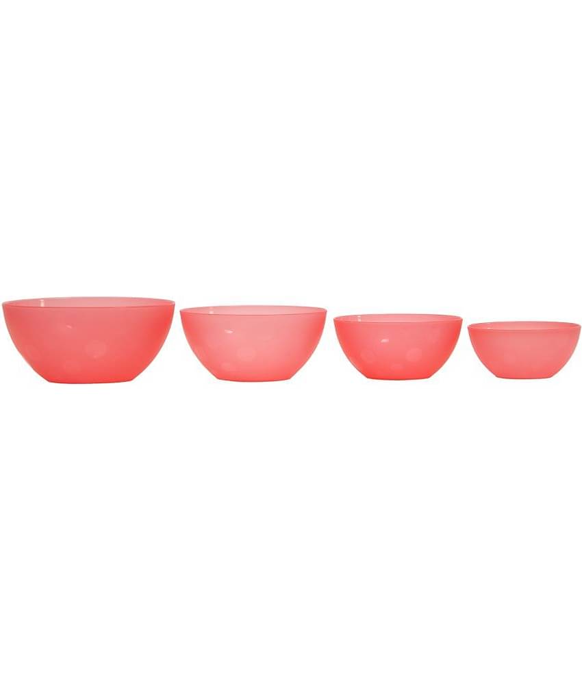 Jaypee Plus Plastic Mixing Bowl 4 Pc