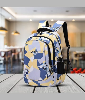 Tinytot Multicolor Polyester Backpack For Kids