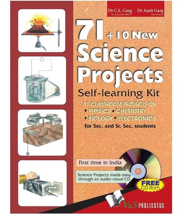 71+10 New Science Projects (With Cd)
