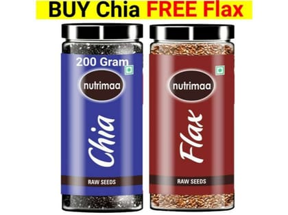Maayka Flax & Chia seeds | Pack Of 2