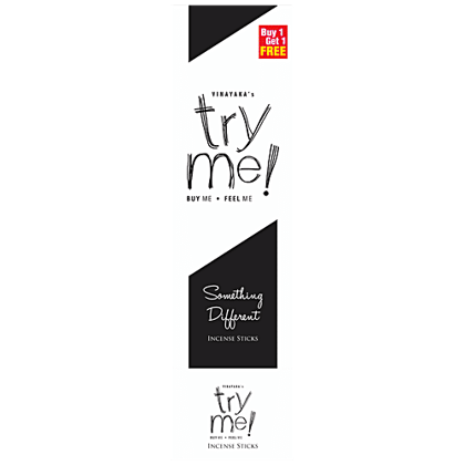 Vinayaka's Try Me Incense Sticks Agarbatti - Something Different, 100 g (Buy 1 Get 1 Free)