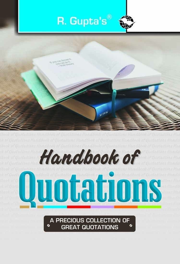 Handbook of Quotations [Paperback] [Jun 24, 2025] RPH Editorial Board