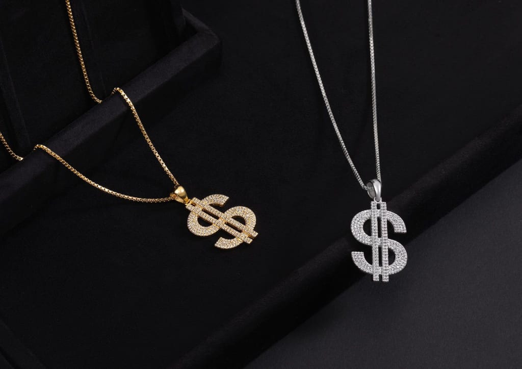 Dollar Bling Pendant