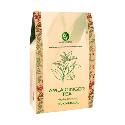 MD Botanicals | Amla Zing Tea - Ginger, Green Tea & 2 Other Herbs for Immunity & Wellness