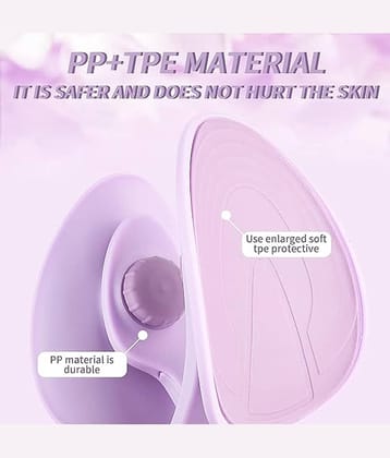 Thigh Master,Thigh Toner,Kegel Exerciser,Pelvic Floor Trainer,Hip Trainer,Inner Thigh Exercise Equipment for Women,Thigh Exerciser for Arm,Leg for Men & Women, Pack of 1 (Purple)