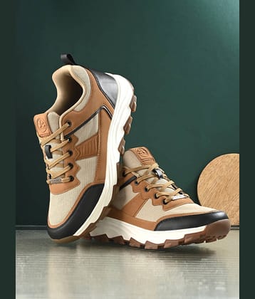 OFF LIMITS GRIND Beige Men's Sports Running Shoes