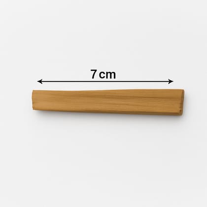 KARTHI7OCT STORE Natural Wooden Pieces - Small (Pack of 100) - 7 cm Long - Wood Sticks for Crafts | Fixing Nail | Hawan | Campfire - Wood Block - Wooden Wall Plug - Tapered - Gatta KARTHI7OCT STORE Natural Wooden Pieces - Small (Pack of 100) - 7 cm Long - Wood Sticks for Crafts | Fixing Nail | Hawan | Campfire - Wood Block - Wooden Wall Plug - Tapered - Gatta