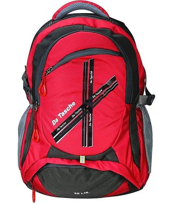 Da Tasche Grey Polyester College Bag