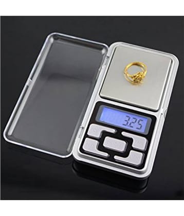 Electronic Digital LCD Display Pocket Weighing Scale Up to 200 g for Kitchen Digital Jewellery Weighing Scales Weighing Capacity - 0.5 Kg