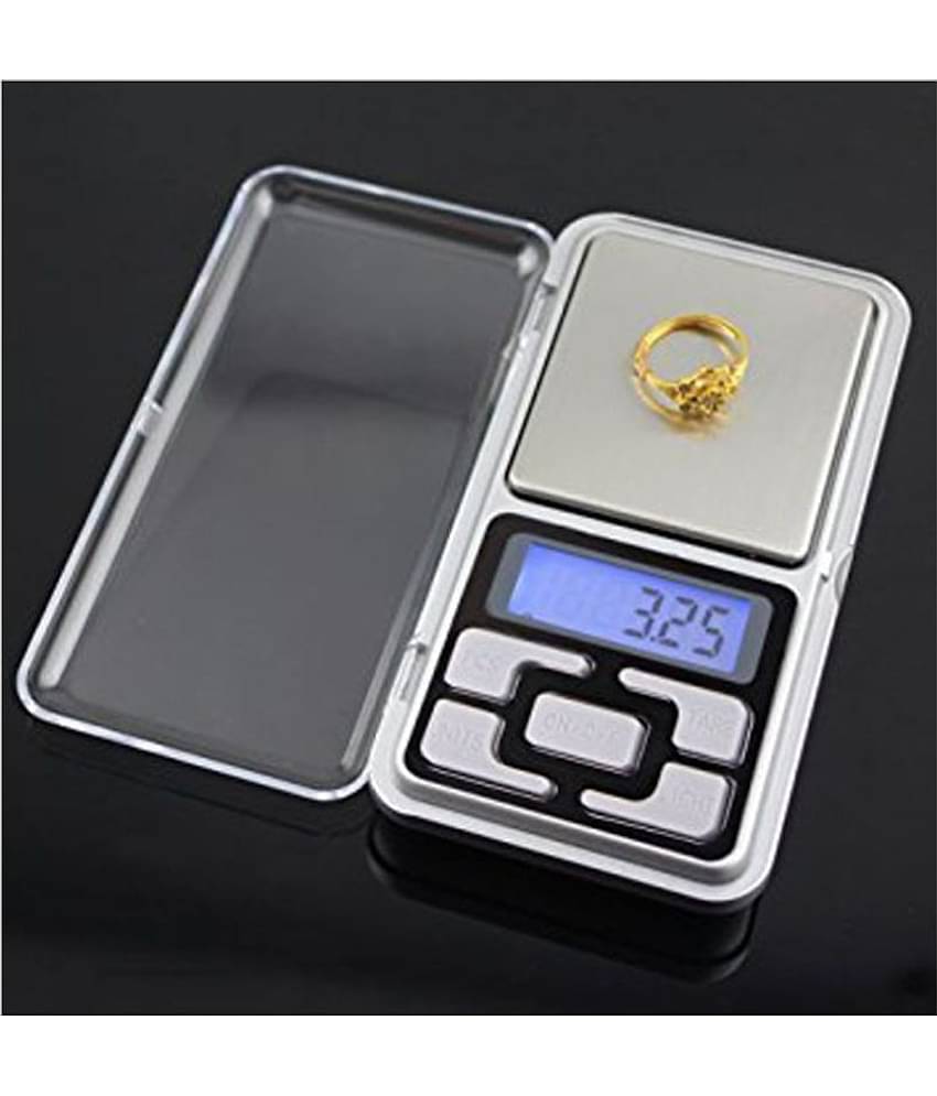 Electronic Digital LCD Display Pocket Weighing Scale Up to 200 g for Kitchen Digital Jewellery Weighing Scales Weighing Capacity - 0.5 Kg