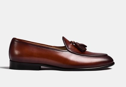 ARNO | Brown Patina With Classic Tassels (SALE)-UK 5