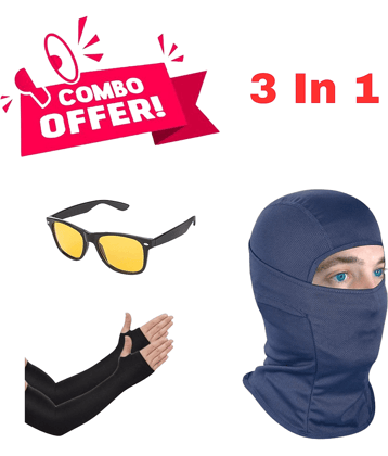 Bentag Black Solid Riding Sleeves ( Single Set )