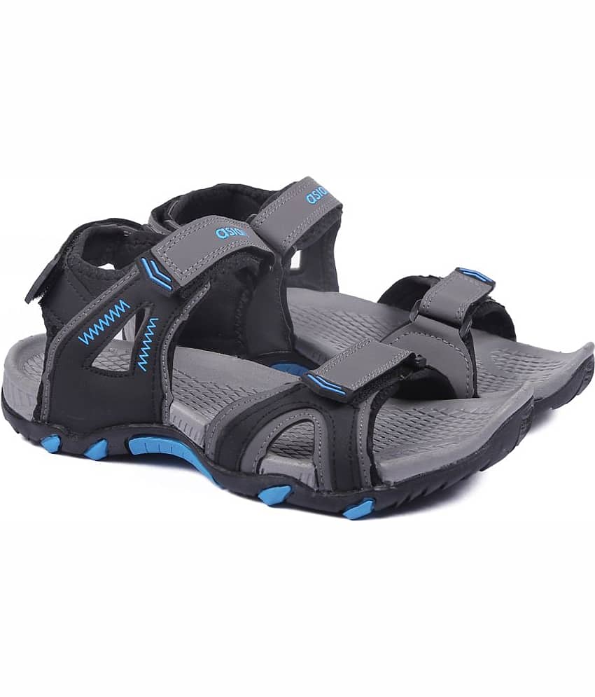 ASIAN - Gray Men's Floater Sandals