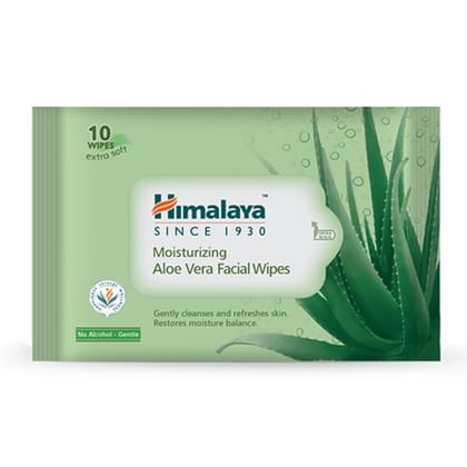 HIMALAYA ALOEVERA WET WIPES NEEM 10pc pack