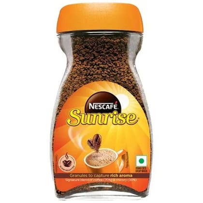 Nescafe Sunrise Instant Coffee - Chicory Mix, 48 gm - Nescafe Sunrise Instant Coffee - Chicory Mix, 48 gm